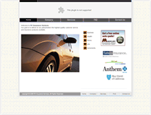 Tablet Screenshot of pk-insurance.com